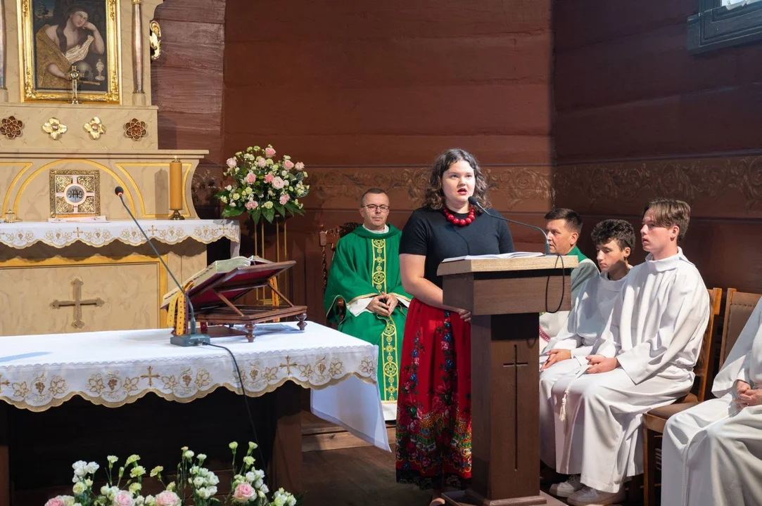 Poświęcenie drewnianego kościoła św. Marii Magdaleny w Krotoszynie