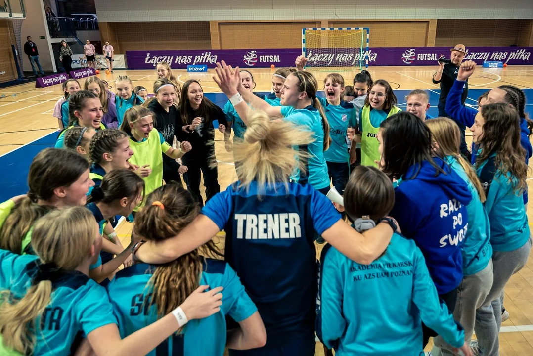 Młodzieżowe Mistrzostwa Polski w futsalu U-15 w Poznaniu. Zwycięstwo Sparty Miejska Górka