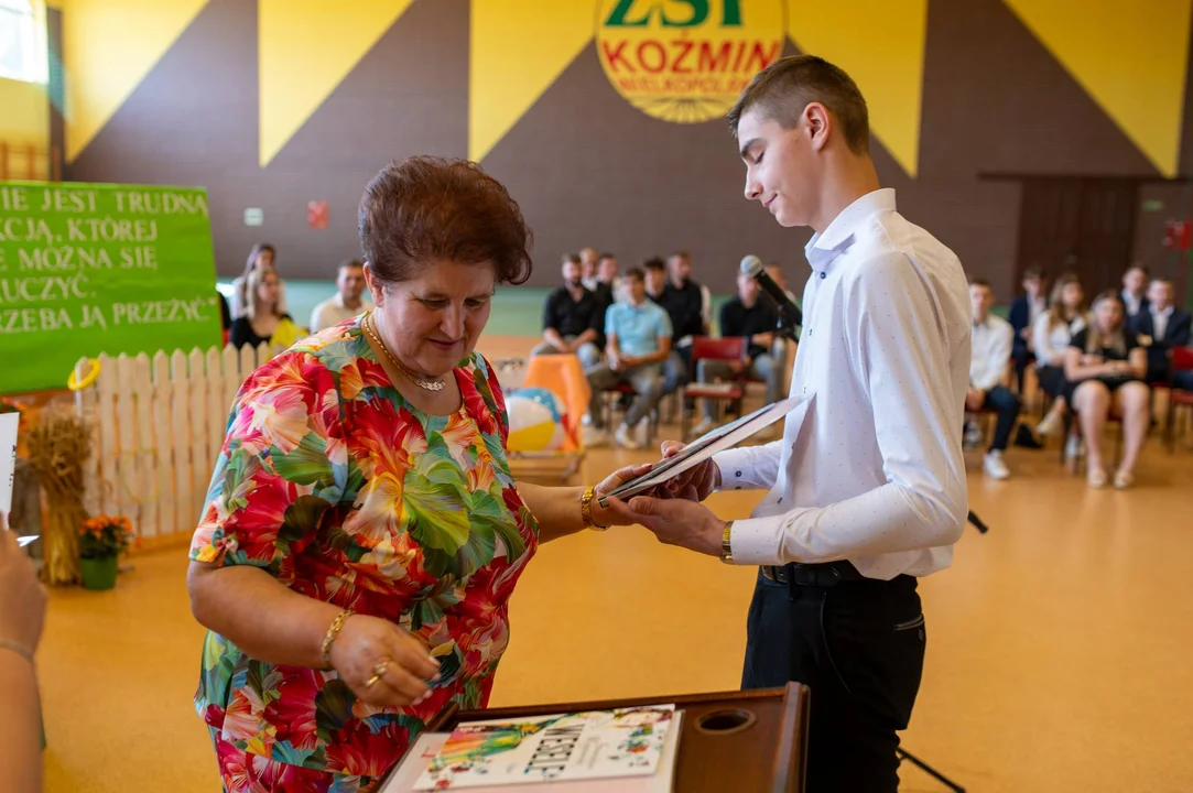 Koźmin Wlkp. Zakończenie roku szkolnego w ZSP