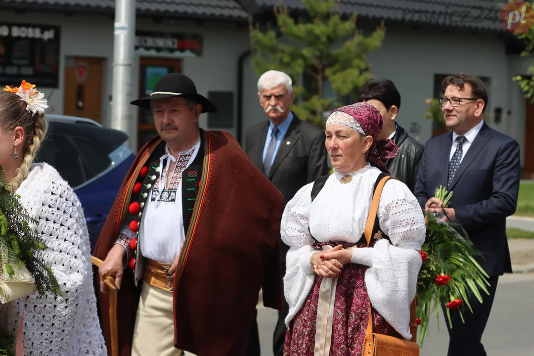 Delegacje na ceremonii pogrzebowej śp. Kazimierza Chudego