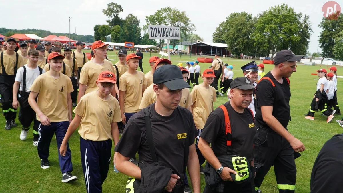 Gminne Zawody Sportowo-Pożarnicze w Jutrosinie