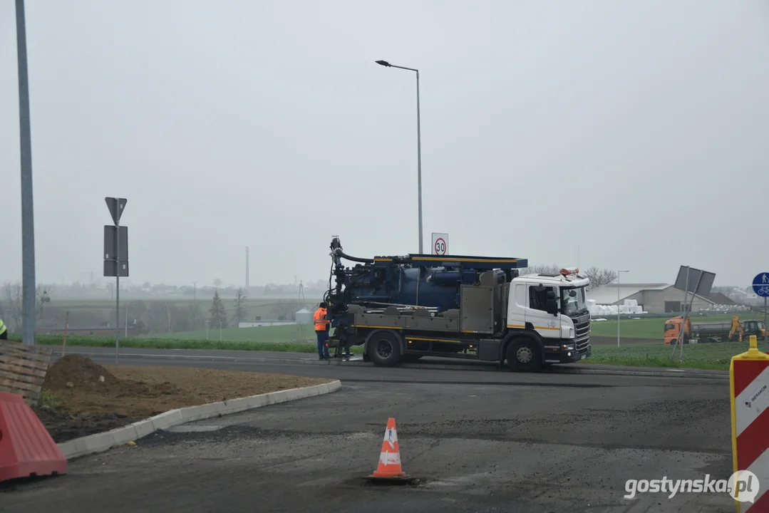 Budowa nowej drogi-łącznika, al. Niepodległości w Gostyniu