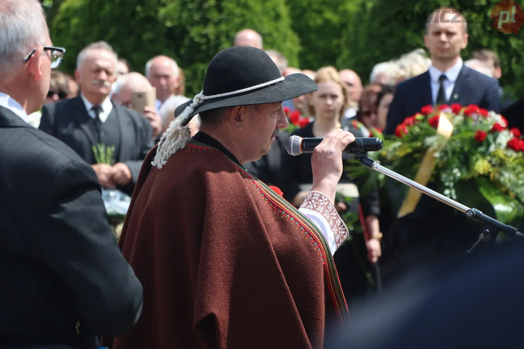 Delegacje na ceremonii pogrzebowej śp. Kazimierza Chudego