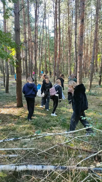 Akcja "Czysty las, czysta gmina" w Nadleśnictwie Piaski