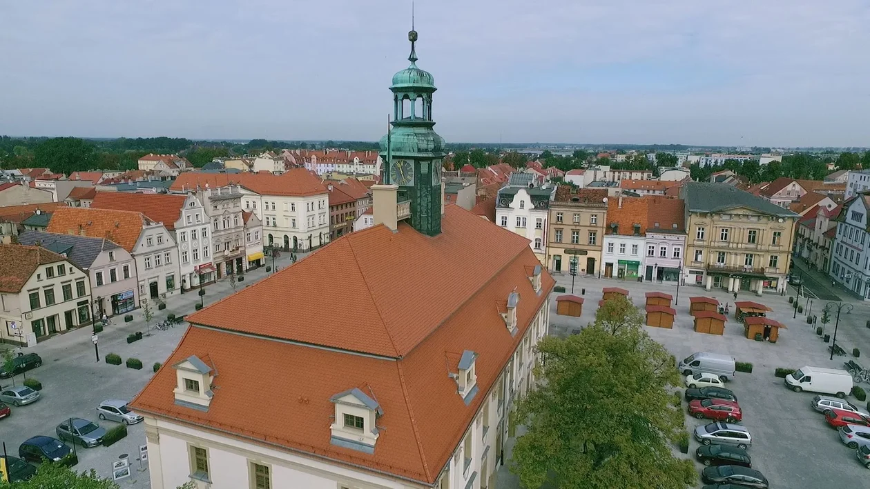 Zrewitalizowany rynek w Rawiczu