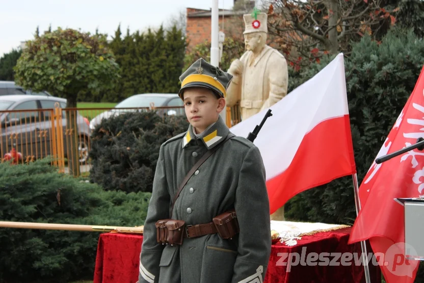 Nadanie imienia Powstańców Wielkopolskich Szkole Podstawowej w Żegocinie