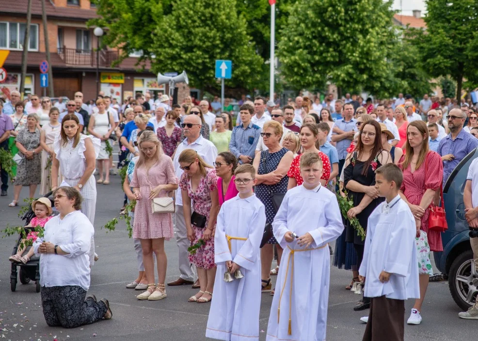 Procesja Bożego Ciała w Choczu