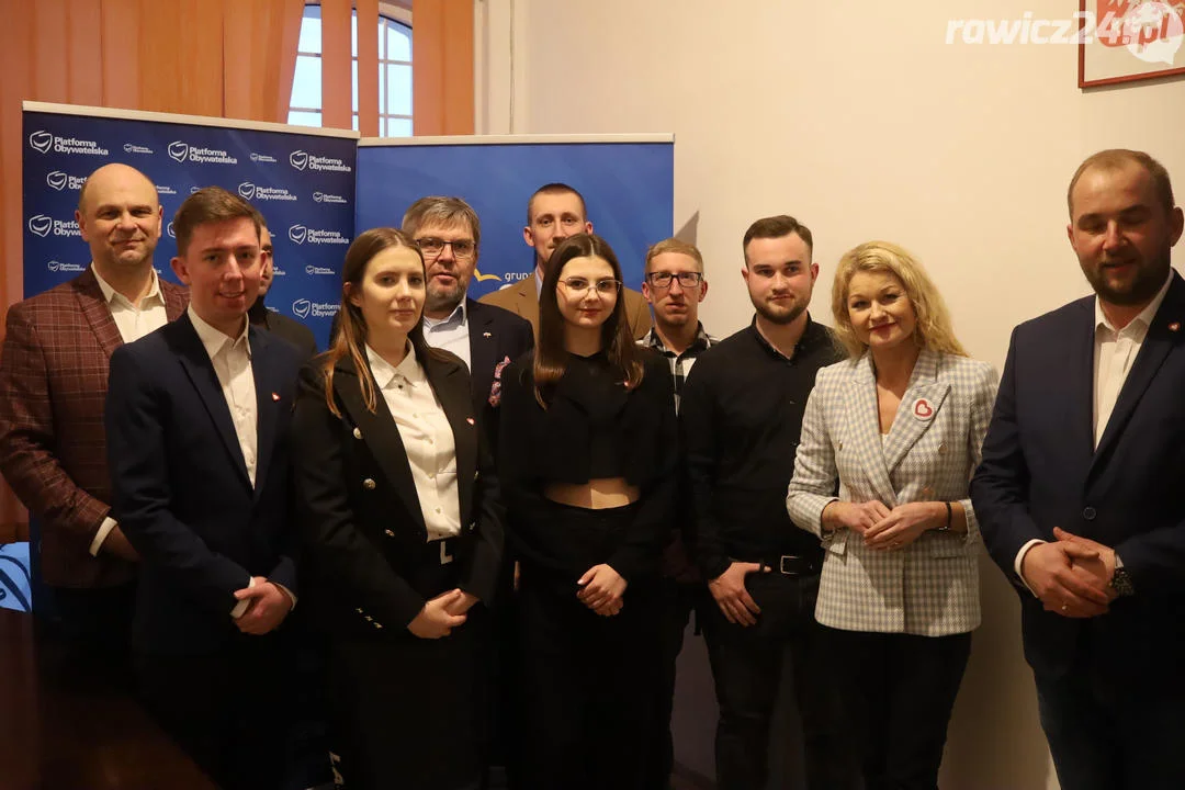 Konferencja PO z młodymi kandydatami