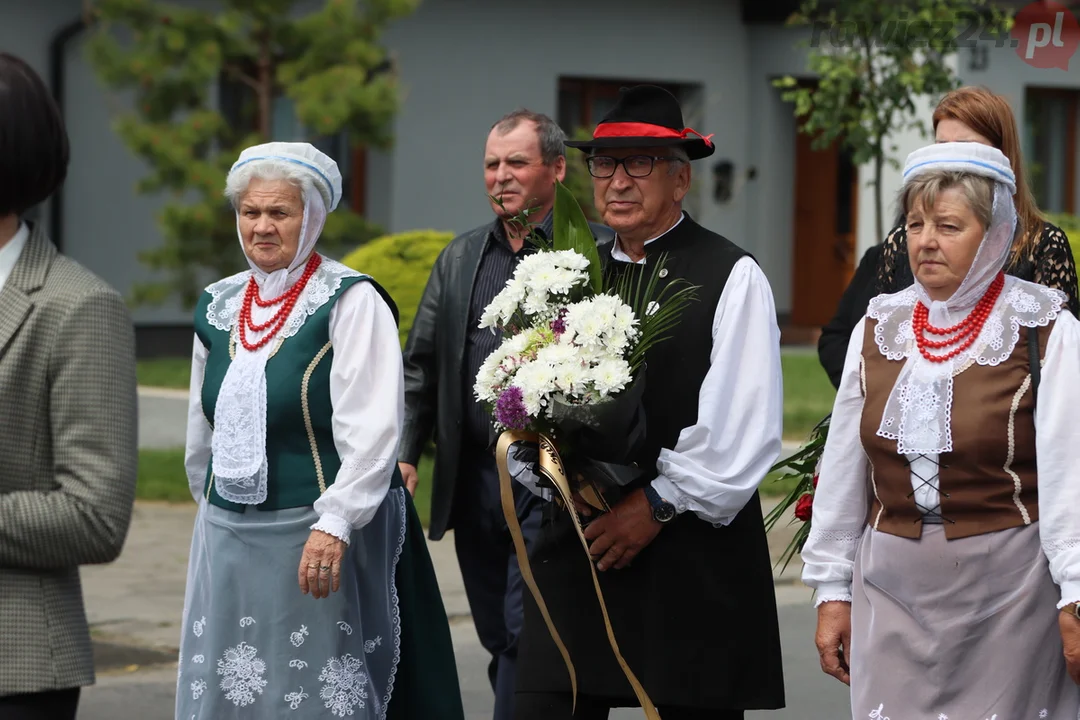 Delegacje na ceremonii pogrzebowej śp. Kazimierza Chudego