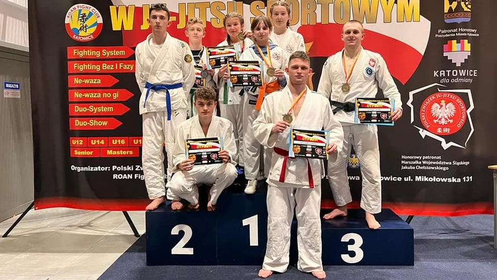 Miejskogóreczanie na Otwartych Mistrzostwach Polski w  Ju-Jitsu Sportowym