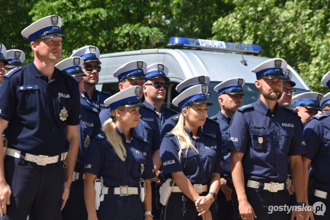 Podsumowanie 34. Konkursu "Policjant Ruchu Drogowego 2024" - finał  wojewódzki w Gostyniu