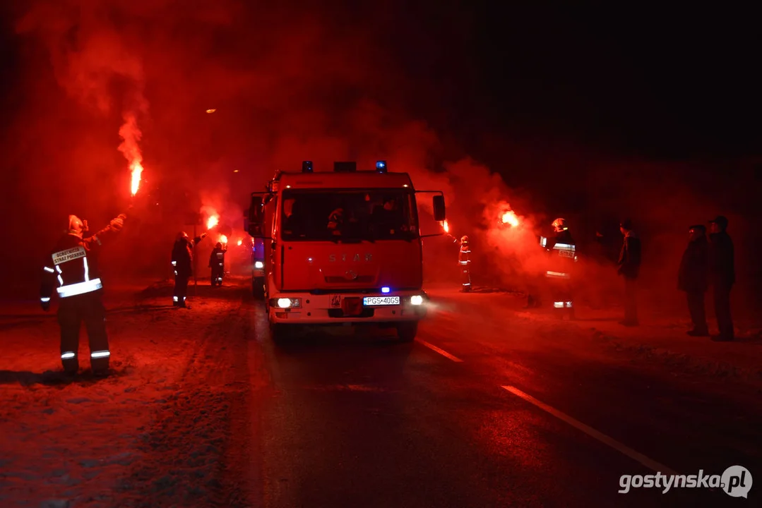 Nowy wóz strażacki dojechał do OSP KSRG Gola (gm. Gostyń)