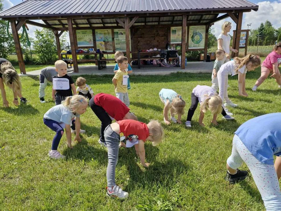 Przedszkolaki z Mieszkowa w akcji „Sprintem do maratonu”