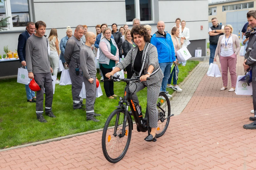 Rowerowa ekojazda pracowników GASPOLU w Pleszewie [ZDJĘCIA] - Zdjęcie główne