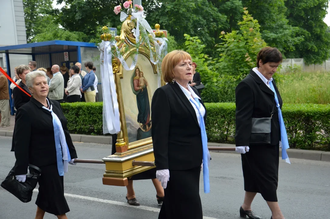 Procesja Bożego Ciała ulicami Krotoszyna w 2016 roku