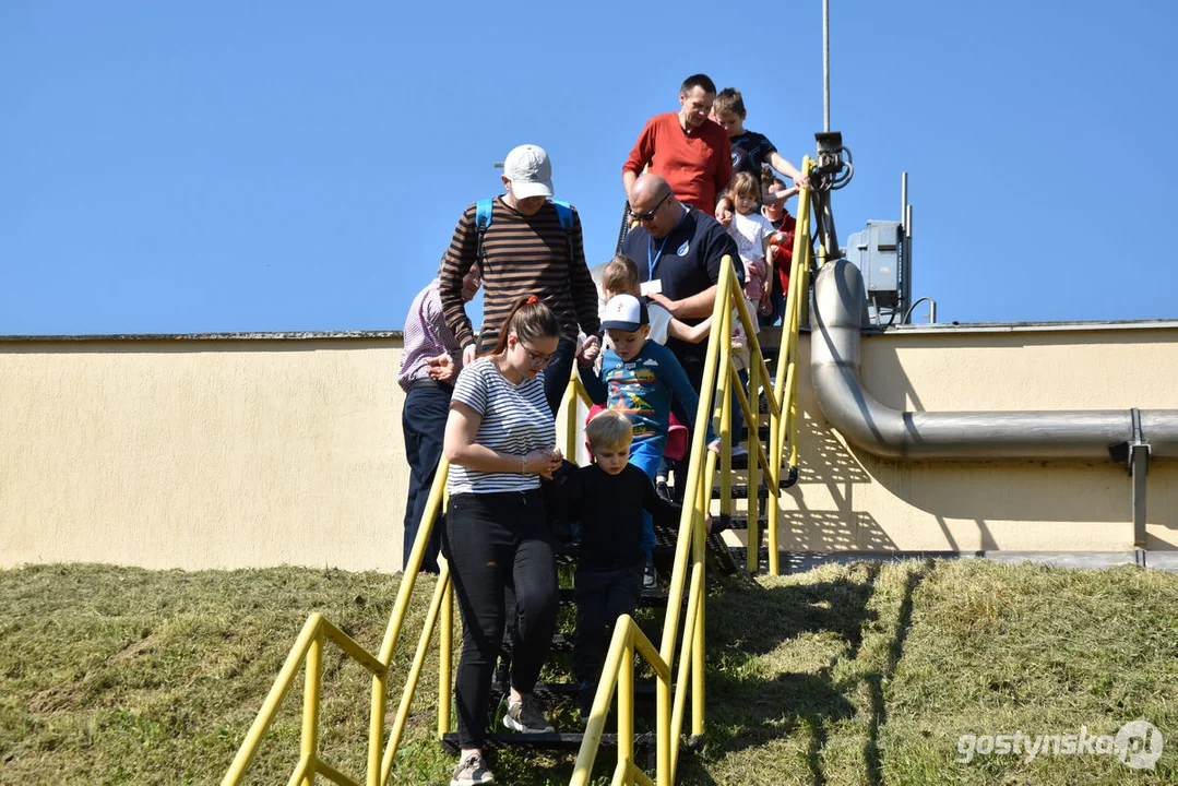 Zwiedzanie oczyszczalni ścieków w Gostyniu