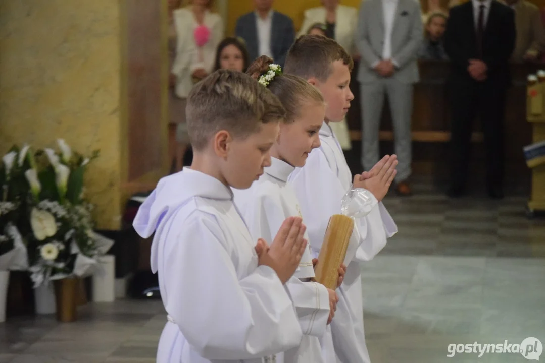 Pierwsza Komunia Św. w parafii św. Mikołaja w Krobi