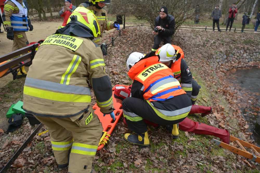 Koźmin Wlkp. Pokaz strażacki w ramach WOŚP