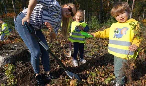 Gmina Zduny. Posadzili las samorządowy