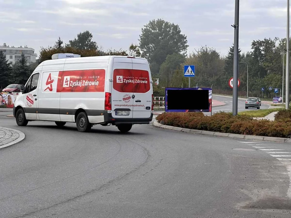 Banery przy skrzyżowaniach w Jarocinie i na SPR