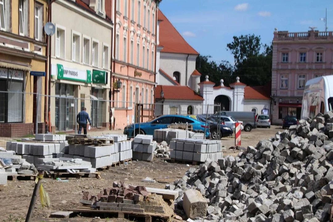 Przebudowa rynku w Jarocinie