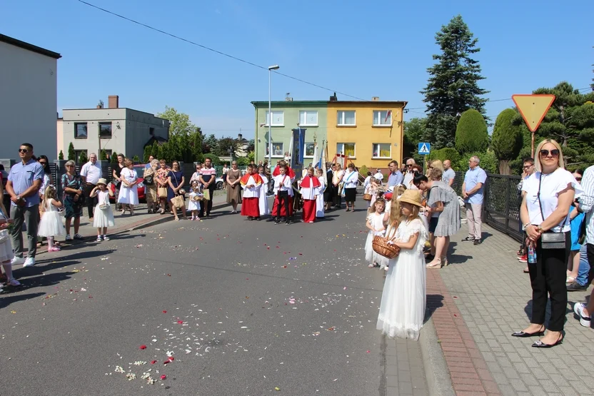 Procesja Bożego Ciała w parafii Św. Floriana