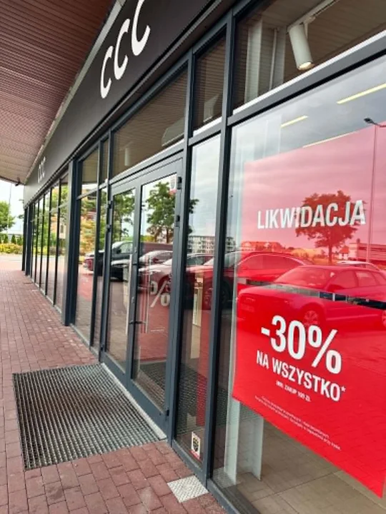 Likwidacja sklepu CCC w Jarocinie?