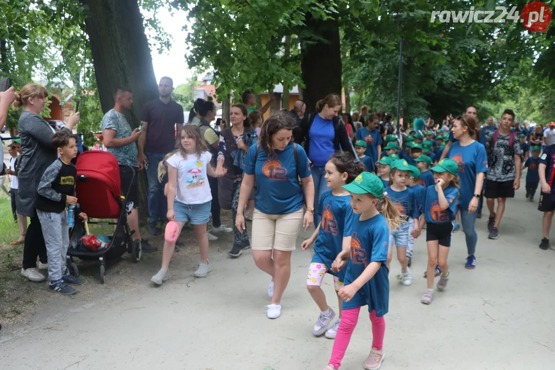 Rawicki Festiwal Sportu 2024. Nordic Walking i Bieg przedszkolaków