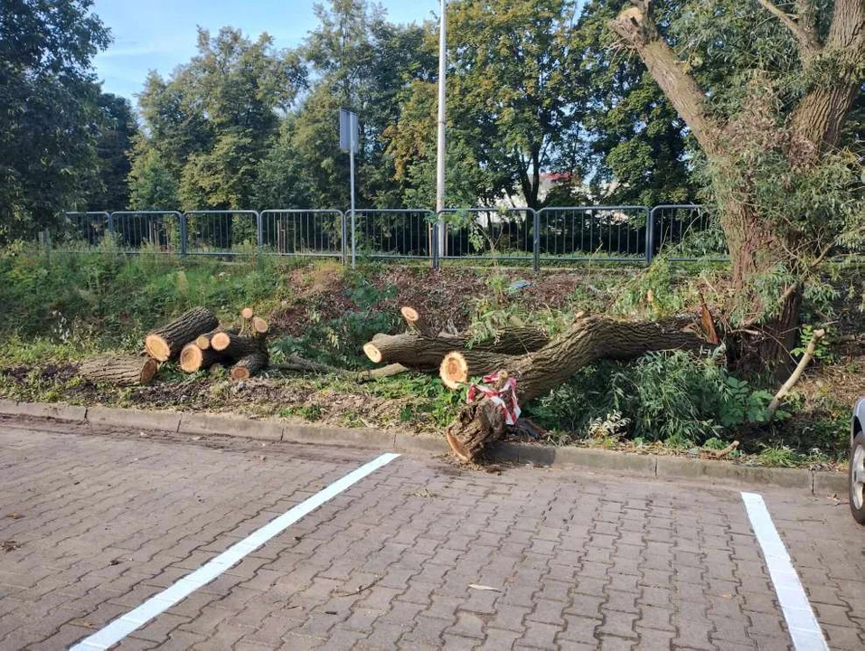 Parking przy ulicy św. Ducha w Jarocinie