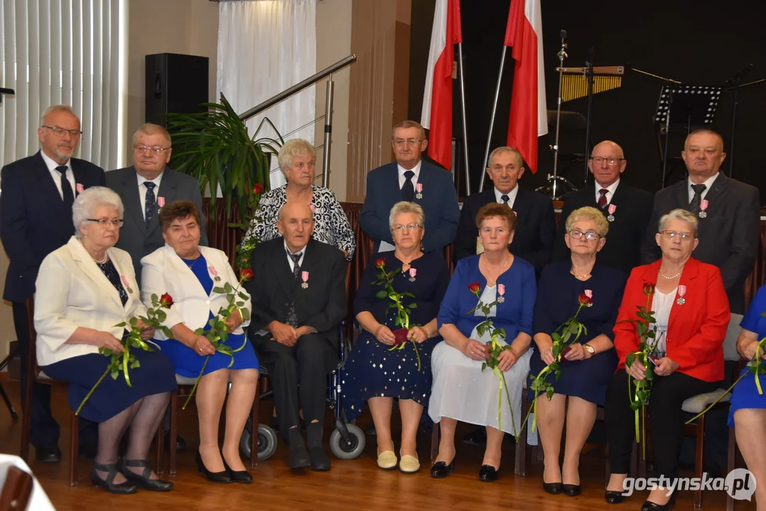 Uroczystości z okazji jubileuszu małżeństwa w Borku Wlkp.