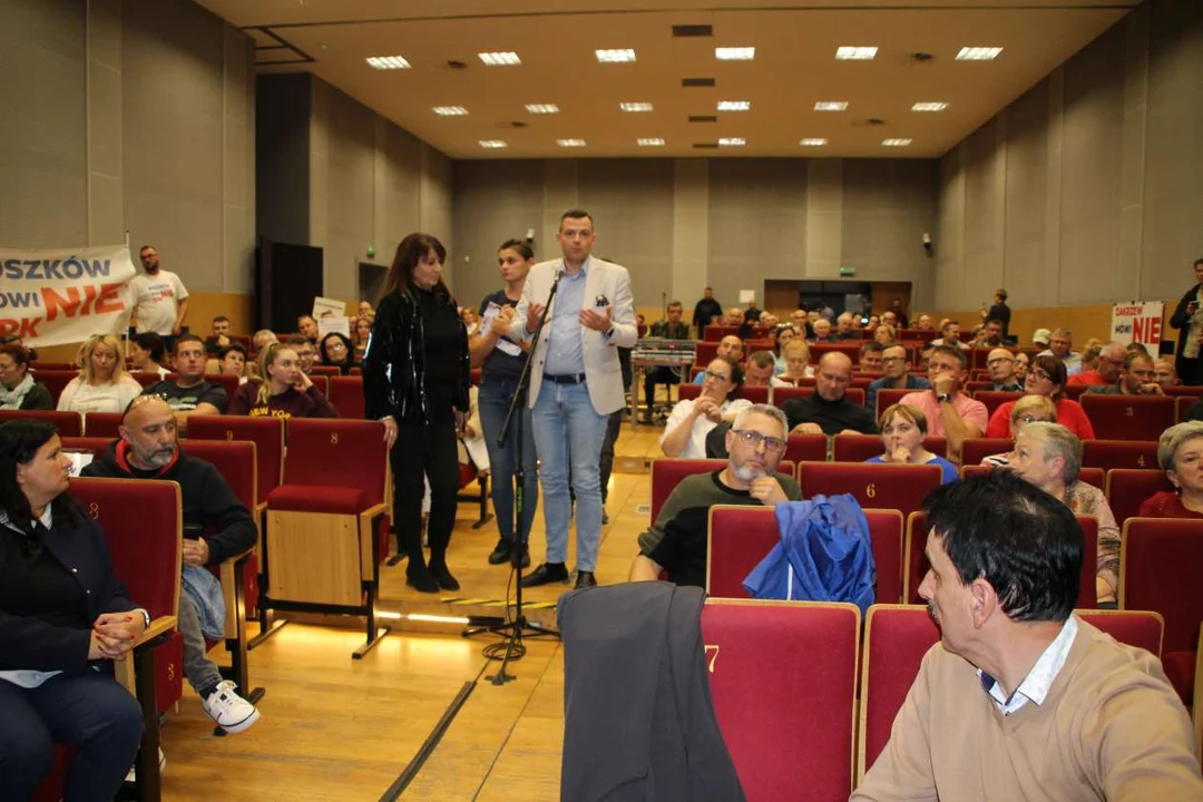 Spotkanie przedstawicieli CPK z mieszkańcami Jarocina