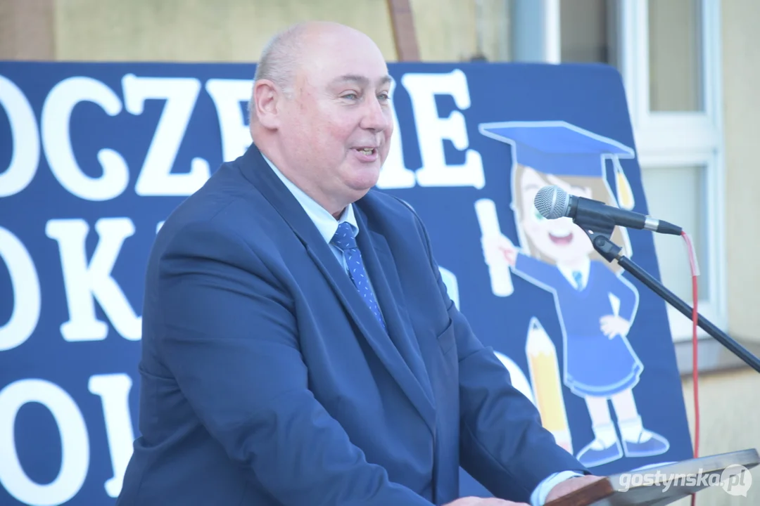Rozpoczęcie roku szkolnego 2025/2025 w szkole podstawowej w Krobi