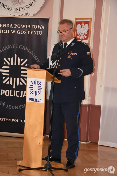 Święto Policji 2024 w Gostyniu. 105. rocznica powstania Policji Państwowej