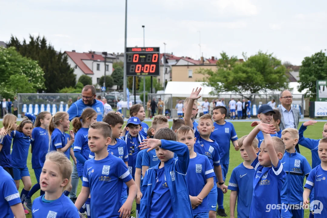 Mecz oldboyów Kani Gostyń i Lecha Poznań na 100-lecie Kani