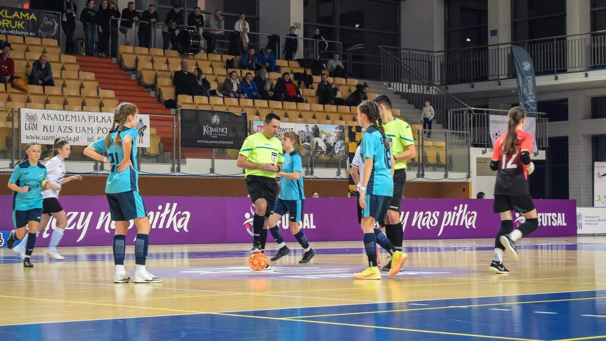 Młodzieżowe Mistrzostwa Polski w futsalu U-15 w Poznaniu. Zwycięstwo Sparty Miejska Górka