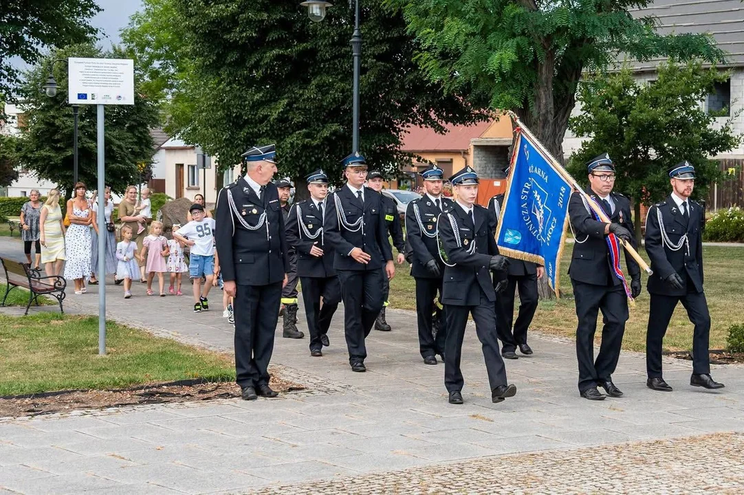 Mieszkańcy i strażacy uczcili dzień świętego Wawrzyńca, patrona chockich ochotników