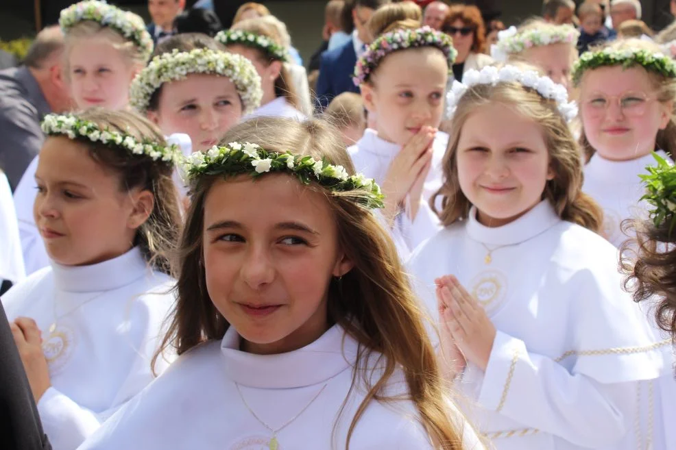 Pierwsza Komunia Święta w parafii św. Marcina w Jarocinie