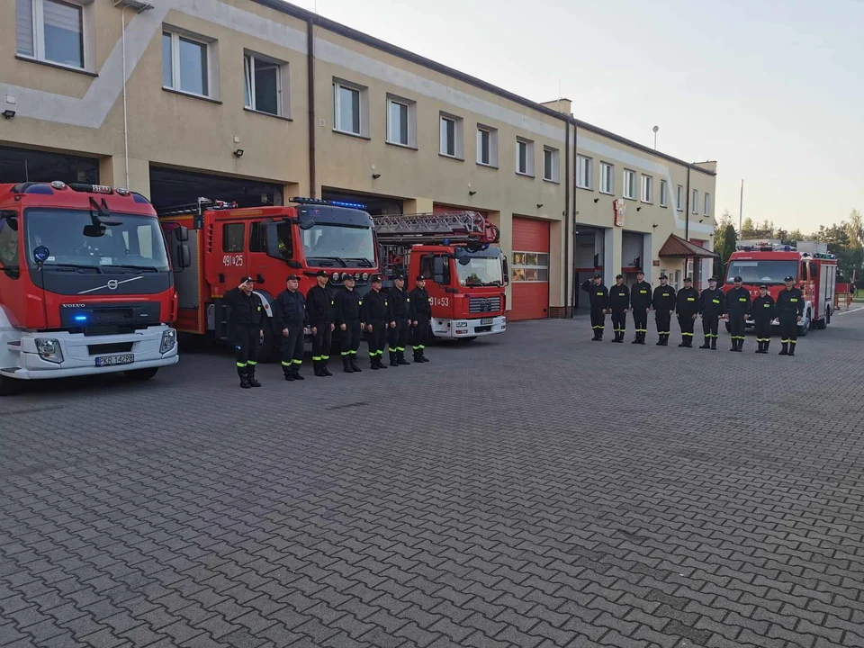 Krotoszyn. Strażacy oddali hołd zmarłemu druhowi