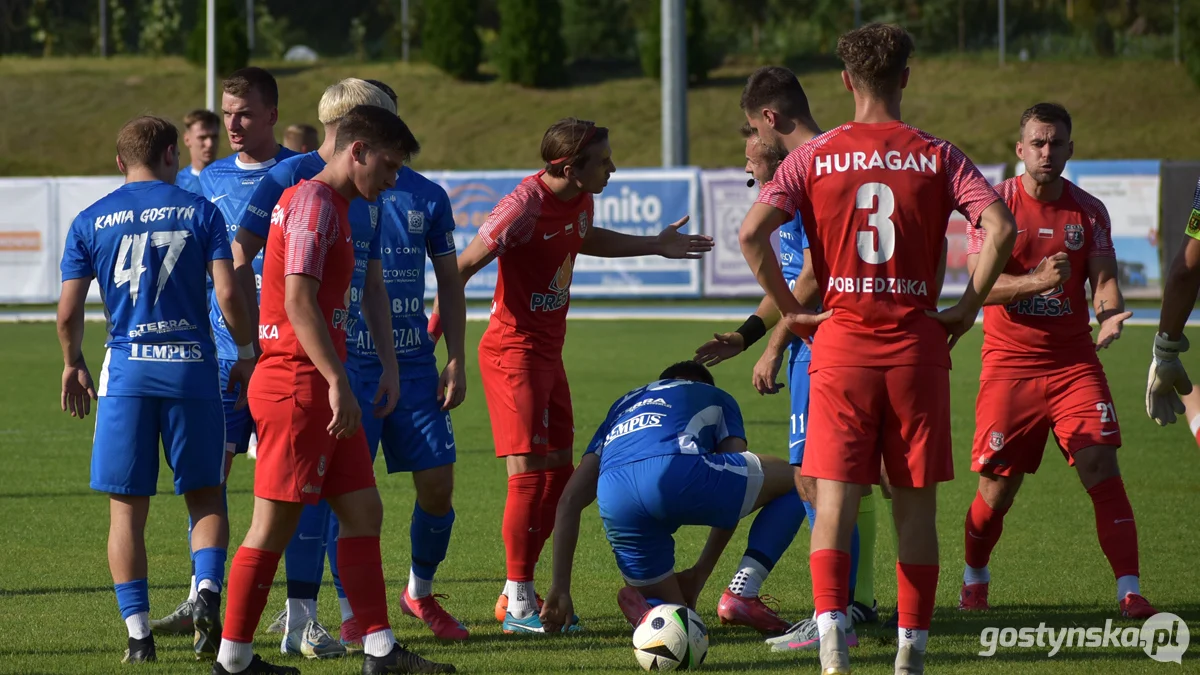 Kania Gostyń - Huragan Pobiedziska 3 : 3