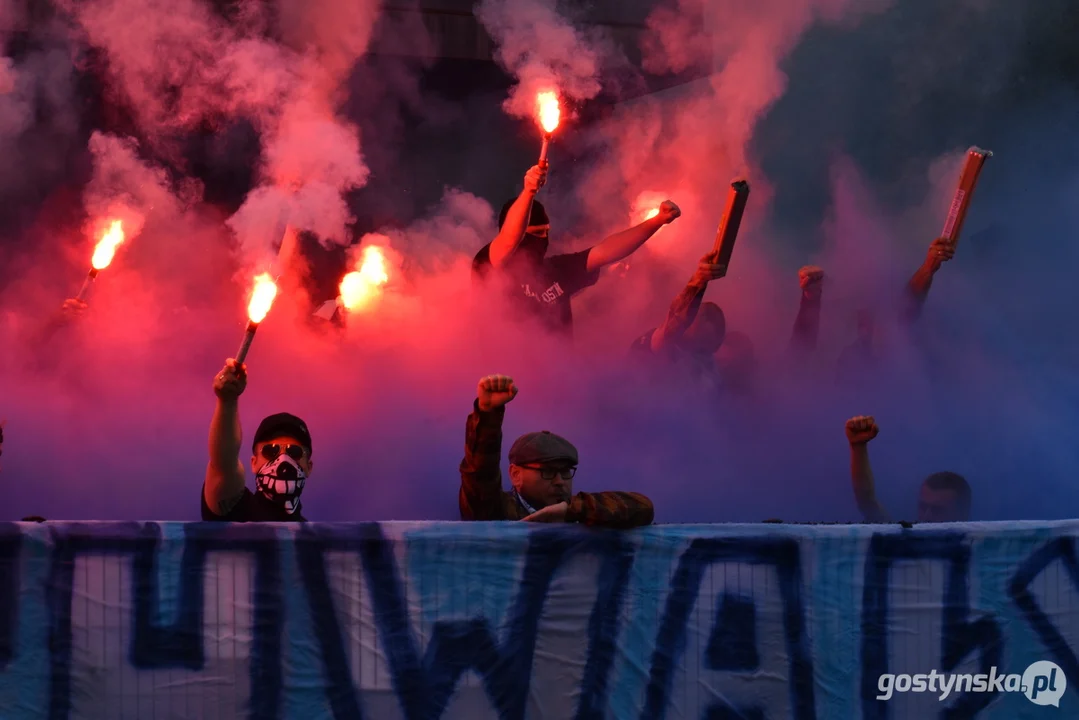 Mecz oldboyów Kani Gostyń i Lecha Poznań na 100-lecie Kani