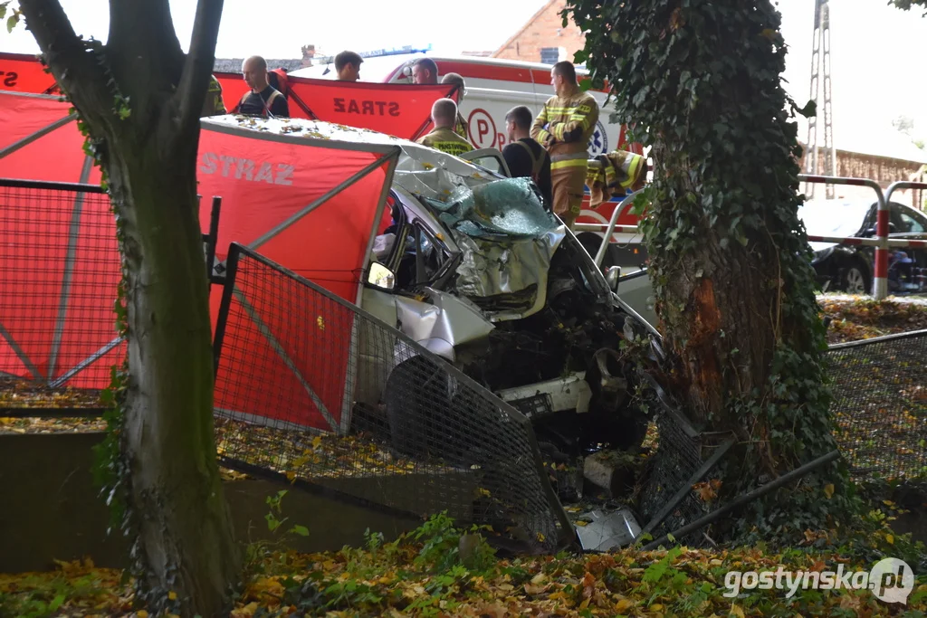 Tragiczny wypadek w Gębicach  w gm. Pępowo - 11.10.2022