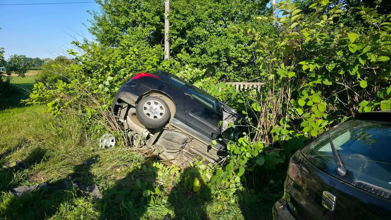 Wypadek w Wysogotówku