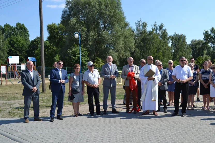 Otwarcie ul. Wodnej w Gizałkach