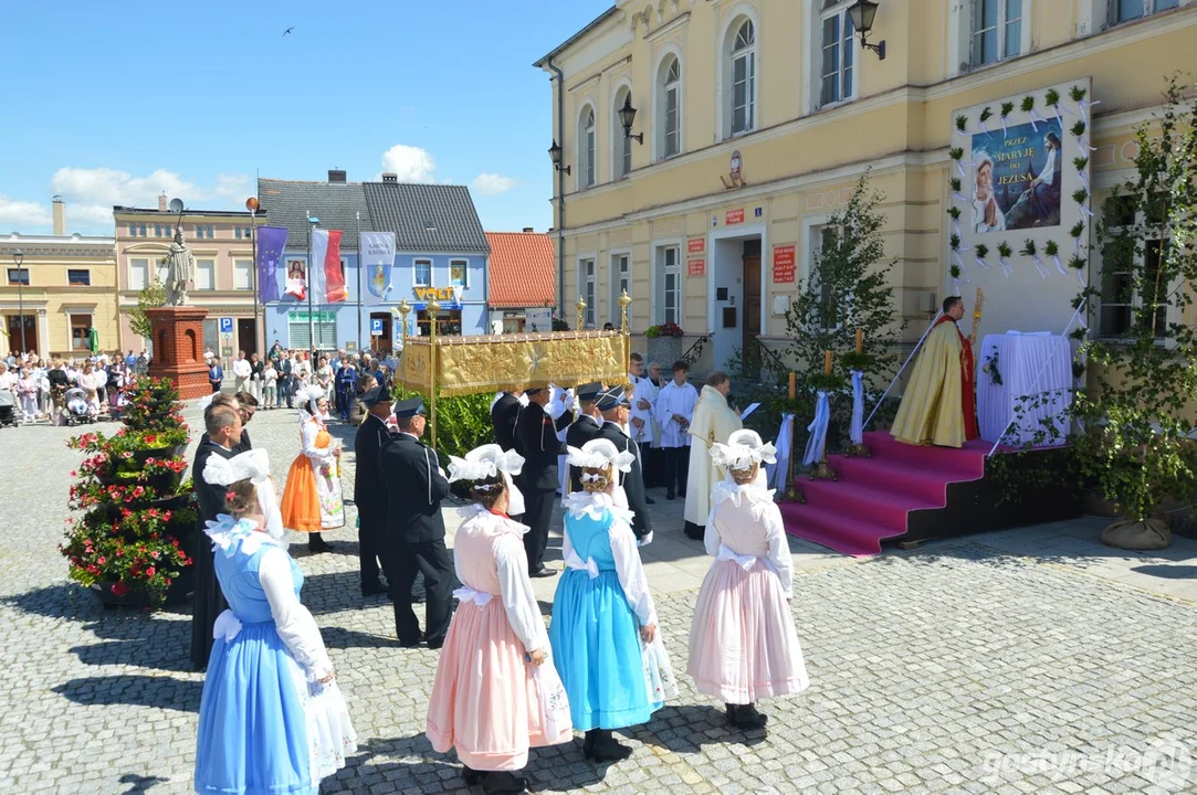 Procesja Bożego Ciała w Krobi 2025