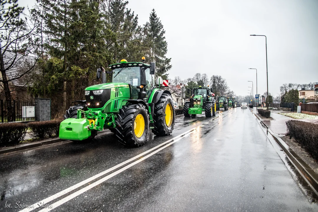 Protest rolników w powiecie krotoszyńskim