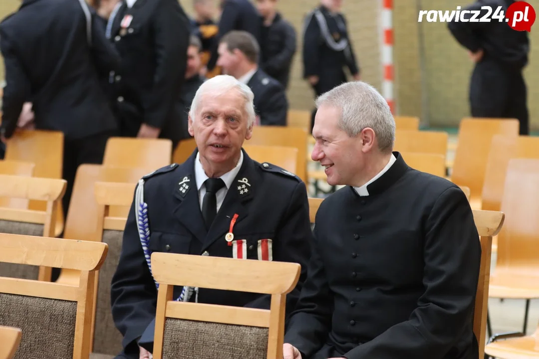 Capstrzyk strażacki druhów z gmin Pakosław i Miejska Górka