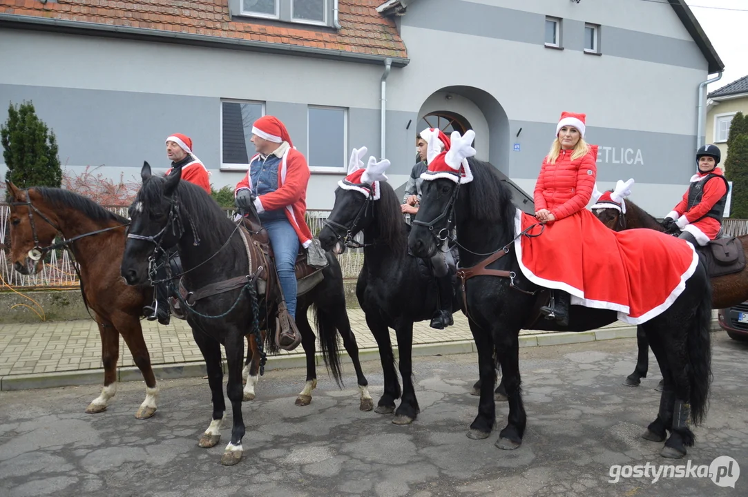 Korowód Świętego Mikołaja w Starej Krobia