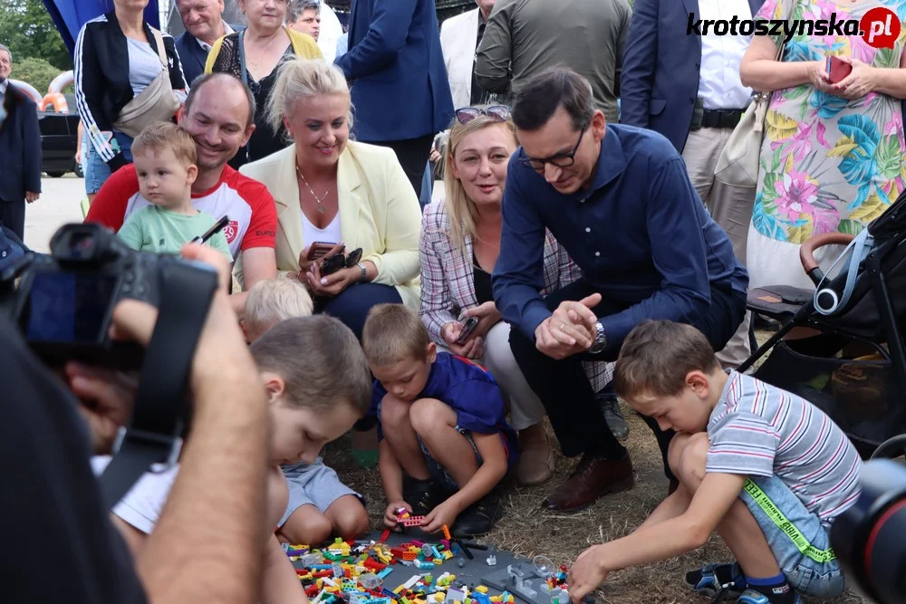 Mateusz Morawiecki w Krotoszynie. Piknik 800+