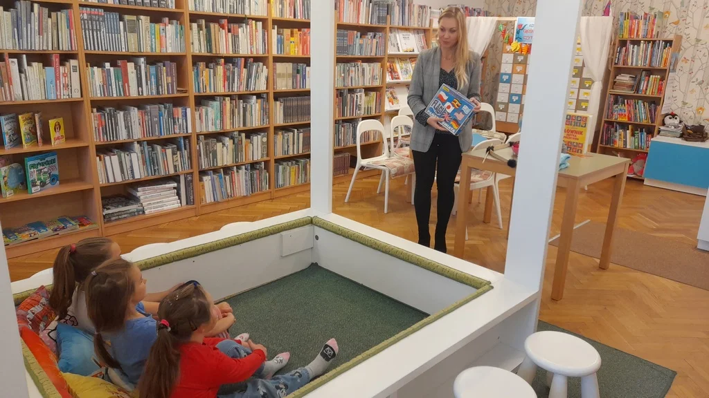 Tydzień Głośnego Czytania w bibliotece w Gostyniu