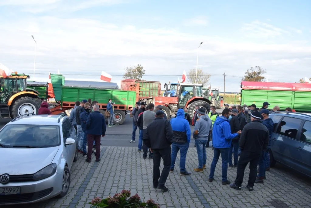 Protest rolników w powiecie krotoszyńskim w 2020 roku